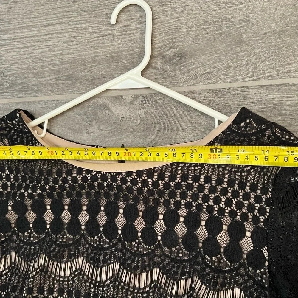 RN Studio Black Lace Dress - Picture 7 of 9